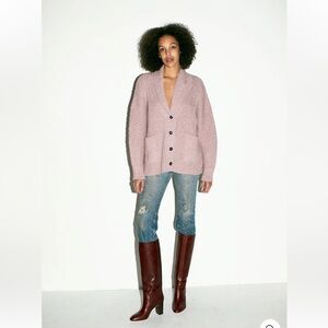 Mara Hoffman Ryan alpaca cardigan, S. EUC.